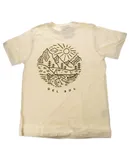 Kids Crew Tee - Fish Scene - Natural by DelSol for Kids - 1 Pc T-Shirt (YS)