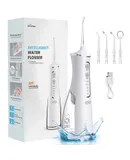 H2ofloss Water Flosser Portable Dental Oral Irrigator L8white