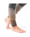 Mio Marino Women's Knee High  Multicolor Knit Leg warmer-Multi Brown-One Size