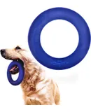 SuperChewy Tough Dog Ring Toy Strong Natural Rubber | Dog Chew Toy for Aggressive Chewers | Durable Tug Toy | Strong Dog Ring Toy | Large Breed Tested