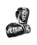 Venum Elite Boxing Gloves-14oz-Black/White