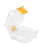 Dental Lab Supply 50pcs Plastic Denture Tooth Box With Film Denture Storage Box Membrane Tooth Box Tw