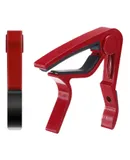 5 Core Cejuela (Capo) para guitarra acústica y eléctrica de 6 cuerdas, clip para banjo, mandolina y ukelele