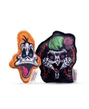 Halloween Day of The Dead Daffy Duck & Lola Bunny Silo Pet Squeaker Toys 2 Piece | Squeaky Dog Toys Small Dog Toys for Small Dogs | Halloween Dog Chew Toys,FF18362