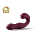 JUNTAME Licking G-Spot Vibrators with Realistic Clit-licking Tongue, Adult Sex Toys for Women Realistic Dildo Vibrators with 7 Rotating & Vibrating Patterns, Body-Safe Silicone Dual Vibrating Massager