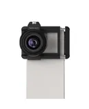 APEXEL APL-ZM100 Universal Macro Lens for Phone Aluminum Alloy 10X-20X Magnification F1.05 Large Aperture with Phone Mount Replacement for iPhone 15/14/13/12 Android Smartphones