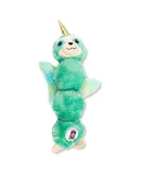 Winged Mint Sloth Magical Creature Squeaking Plush Dog Toy