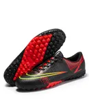 Football shoes tf broken nails artificial turf AG long nails teenage students boys and girls genuine leather foot training shoes