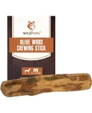 Olive Wood Dog Chew Puppy Teething Toys Dog Stick Toy-Long Lasting Natural Chew Toys for Dogs, Root Chews for Dogs, Wooden Dog Chew Stick, Tree Root Dog Bones, Wood Chew for All Dogs-Medium