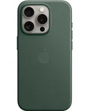 Apple - iPhone 15 Pro FineWoven Case with MagSafe - Evergreen