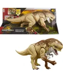 Mattel Jurassic World Rebirth Distortus Rex Dino Rumble N Rampage Dinosaur Action Figure 22 Inch with 2 Attack Actions, Content-Accurate, Digital Play