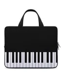 Cool Piano Keyboard Laptop Bag Women Man 10 12 13 15 17 Inch Office Notebook Travel Computer Handbag Waterproof Bag Notebook Cover