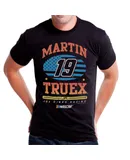 NASCAR Mens Classic Crew Tee - Martin Truex Jr - 7 Black by DelSol for Men - 1 Pc T-Shirt (2XL)