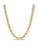 Micro Royal Rolo Chain Necklace by eklexic