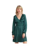 Belle & Bloom Women's Serendipity Long Sleeve Dress in Dark Green