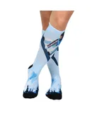 Sky High Pattern CoolMax Socks, Nature Collection for Men & Women Eco-Friendly Crew Socks