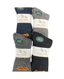 Regenerated Wool Diabetic Outdoor Hiking Extra Wide Calf Men Socks