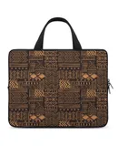 Africa Graphic Art Laptop Bag Women Man 10 12 13 15 17 Inch Office Notebook Travel Computer Handbag Waterproof Bag Notebook Cover