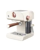 Espresso hines for Home 20 Bar Stainless Steel Espresso Maker with Milk Frother Steam Wand 0.8L Removable Water Tank 850W 92 Degrees Celsius Constant Temperature Semi-Automatic Coffee Maker with