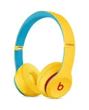 Beats Solo3 Wireless On-Ear Headphones - Apple W1 Headphone Chip, Class 1 Bluetooth, 40 Hours of Listening Time, Built-in Microphone - Club Yellow (Latest Model)