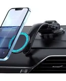 Car Magnetic Car Phone Navigation Suction Cup Holder 360°Rotating Holder