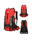 60L camping backpack men's travel bag mountaineering backpack large hiking storage bag outdoor mountaineering sports backpack（New）