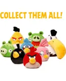 Angry Birds Stella Pink Girly Bird Plush 8" Pillow Doll Character Mighty Mojo