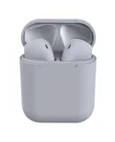 Inpods 12 BT5.0 TWS Wireless Headphones In-Ear Stereo Sound Auto Pairing Touch Control Waterproof Sports Headset (Grey)
