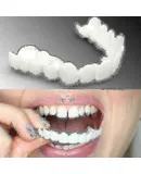 Upper/lower Comfort Fit Flex Whitening Denture Braces--Upper lower teeth-Code10006