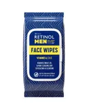 LIVAURA Retinol Men Facial Wipes Anti-Aging Cleansing Towelettes - Quickly cleanse face from sweat, oil and pore-clogging dirt without any heavy residue (60 Count (Pack of 1))