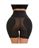 Women Fake Butt Lifter - High Waist Shapewear Control Panties With Padded Fake Ass Women Butt Lifter Hip Enhancer-black L size