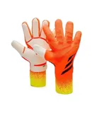 Falcon Blackout Hybrid Goalkeeper Gloves Adult and Child，Football Goal Protection for Children, Teenagers & Adults ,Orange，Size 9#