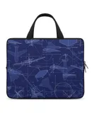 Aerodynamics Laptop Bag Women Man 10 12 13 15 17 Inch Office Notebook Travel Computer Handbag Waterproof Bag Notebook Cover