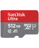 SanDisk 512GB Ultra microSDXC UHS-I Memory Card  - Up to 150MB/s, C10, U1, Full HD, A1, MicroSD Card - SDSQUAC-512G-GN6MA [New Version]