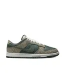 Nike Men's Dunk Low Retro Premium Sneakers In Dark Stucco/vintage Green