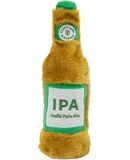 Happy Hour Crusherz Zippy Paws Dog Toy for Large and Small Dogs, Crinkle Dog Toy with No Stuffing, Squeaky Dog Toy Pack of 1, IPA Beer