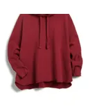 Frank & Eileen Women's Kane Capelet Hoodie In Cranberry