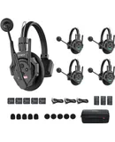 SYNCO XTalk XPro5 X5 Full Duplex 5-Person 500m Wireless Headset Intercom System