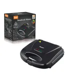 Sandwich Maker, 2in1 Breakfast Sandwich Maker Grill / Sandwich Press Grill with Indicator Light, Grilled Cheese Maker Makes 2 Sandwiches with Easy Cut Edges