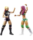 WWE Sasha Banks vs Alexa Bliss Championship Showdown 2 Pack Action Figures Monday Night RAW