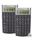 Two HP 10bII+ Financial Calculator Black