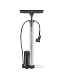 Bicycle Floor Pump 160PSI Bike Air Pump with Gauge Presta & Schrader Valves Tire Tube Inflator with Multifunction Ball Needle Bike Tire Pump Cycling Air Inflator