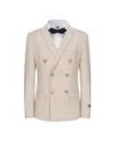 Braveman Men's Slim Fit 2-Piece Double Breasted Suit