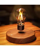 Levitating Bulb Lamp Magnetic Floating LED Light Desk Lamp Table lamp Night Light, 360 Degree Automatic Rotating Light for Unique Gifts Room Home Office Decor