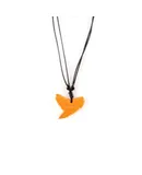 Color-Changing Necklace - Shark Tooth - White to Orange by DeSol for Women - 1 Pc Necklace
