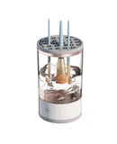 Electric Makeup Brush Cleaner Machine Automatic Cosmetic Brush Cleaning Device for All Sizes of Beauty Makeup Brushes Set