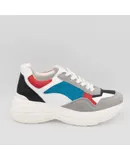 Steve Madden Memory Sneakers In Multicolored