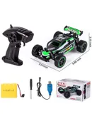KYAMRC RC Racing Car, 2.4GHz High Speed Remote Control Car, 1:20 2WD Toy Cars for Boys & Girls with Rechargeable Batteries for Car, Gift for Kids Ages 7-14 (Green)