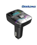 Car phone charger fast charging car voltage digital display a drag eight extended multi-port charging