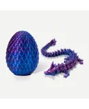 RJW Design Store Ultimate Epic Fidget Dragon With Egg,Pretty Fidget Toys for Home Decor(Laser Purple)